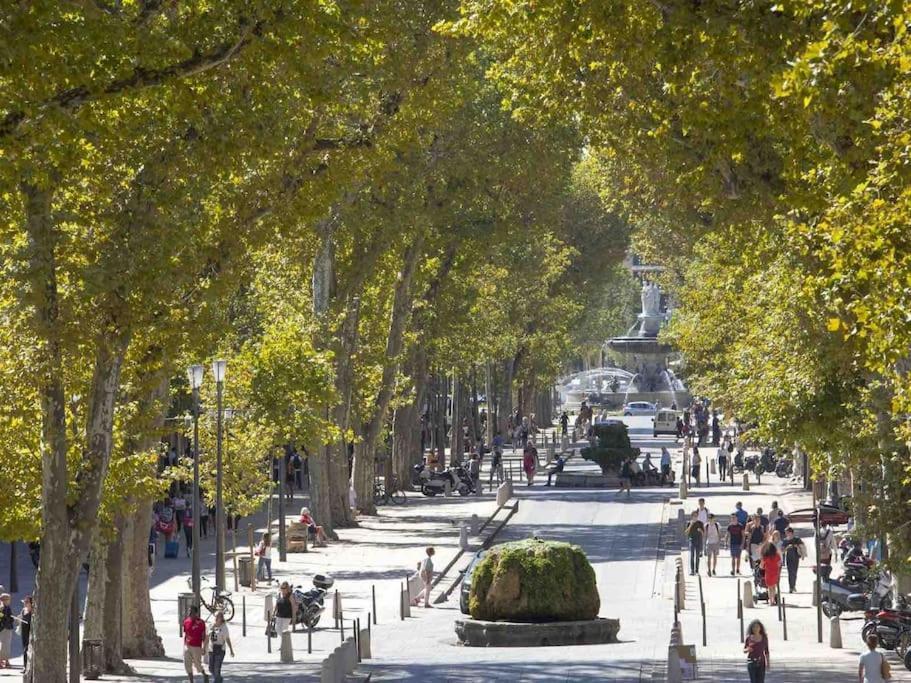 Appartement Avec Deux Chambres Centre Ville Aixois Aix-en-Provence Eksteriør bilde