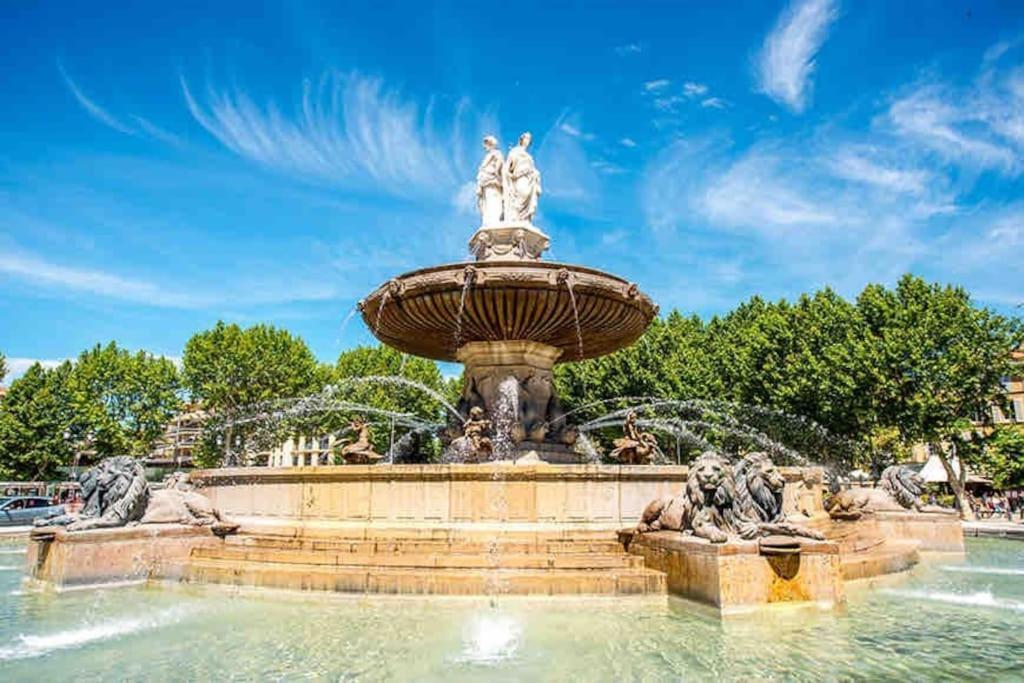 Appartement Avec Deux Chambres Centre Ville Aixois Aix-en-Provence Eksteriør bilde